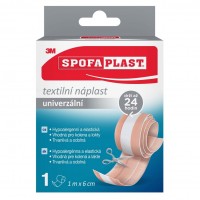 3M Spofaplast 154 Textilní elastická náplast univerzální 1mx6cm