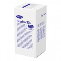 Sterilux ES Kompresní gáza nesterilní 17 vláken 8 vrstev 5x5cm 100ks