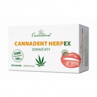 Cannaderm Cannadent Herpex zdravé rty 28 tobolek