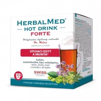 HerbalMed Hotdrink Forte Dr.Weiss s kofeinem 12sáčků