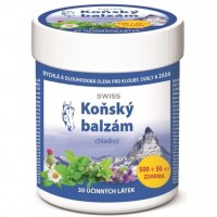 SWISS koňský balzám chladivý 500 + 50ml