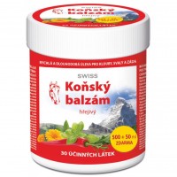 SWISS koňský balzám hřejivý 500 + 50ml