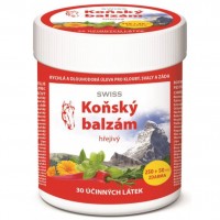 SWISS koňský balzám hřejivý 250 + 50ml