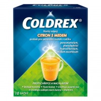 Coldrex Horký nápoj citron s medem 10 sáčků