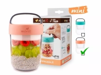 Mixit 2go Mini - Svačinový box 400 ml (lososový)