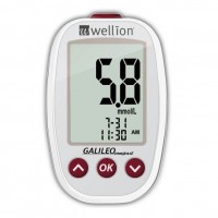 Glukometr Wellion Galileo Compact inzulínový režim, kompletní set