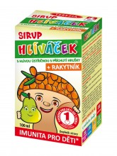 Hlíváček Sirup S Hlívou A Rakytníkem Hruška 100ml