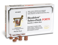 Bioaktivní Selen+Zinek FORTE 60 tablet