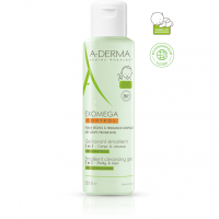 A-derma Exomega Control Zvláč.mycí Gel 2v1 500ml