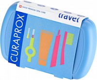Curaprox Travel set cestovní sada modrá