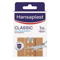 Hansaplast náplast textilní 1mx6cm