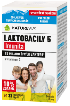 Naturevia Laktobacily 5 Imunita Cps.33