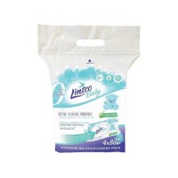 Linteo Baby Vlhčené Ubrousky S Aloe Vera 4x80ks