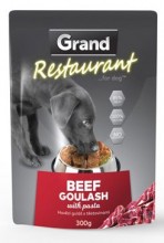 Grand kapsa Deluxe pes restaurant  hovězí guláš 300g
