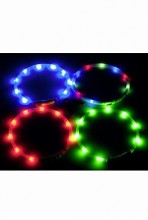 Obojek USB Visio Light 70cm modrý Karlie