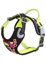 Postroj Hurtta Weekend Warrior Neon 100-120cm