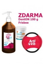 Vitar Veterinae Artivit sirup 1000ml Denton 100g frisbee