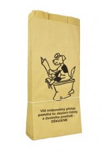 Sáčky na psí exkrementy papírové páskované 25ks