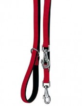 Vodítko Nylon Daytona Ga-ploché 120-200cmx20mm červené