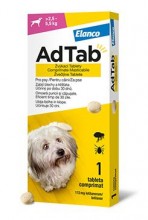 Adtab pro psy (2,5-5,5kg) 112mg 1 žvýkací tableta