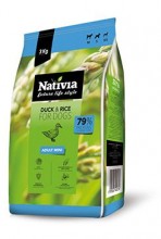 Nativia Dog adult mini duck&rice 3kg