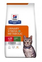 Hill S Prescription Diet C/D Urinary Stress Metabolic pro kočky 1,5kg