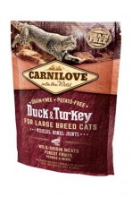 Carnilove Cat Lb duck&turkey muscles,bones,joints 400g