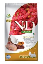 N&D Quinoa Dog Skin & Coat Quail & Coconut Mini 2,5kg