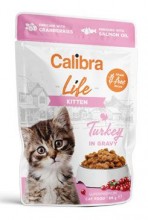 Calibra Cat Life kapsa Kitten Turkey In Gravy 85g