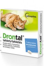 Drontal pro kočky 2 tablety