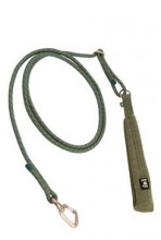 Vodítko Hurtta Adjustable lanové zelené 120-180cmx6mm