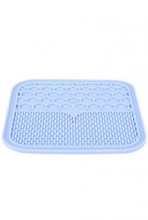 Lízací podložka pro psy silicone modrá L Zolux