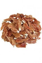 Pochoutka kuřecí filety na tyčce z buvolí kůže 6cm 500g