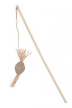 Hračka kočka Udice Ethicat karton míček Zolux