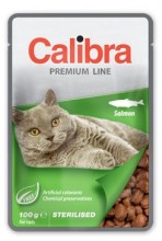 Calibra Cat  Kapsa Premium Sterilised Salmon 100g