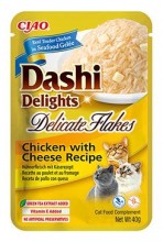 Churu Cat Dashi Delights Deli Flakes Chick&cheese 40g