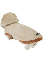 Obleček s kapucí pro psy Brooklyn béžový 25cm Zolux