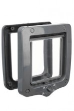 Dvířka kočka plast 4P šedá Deluxe Trixie