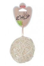 Hračka hlodavec Ehop koule z přírodního ratanu Zolux