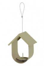 Budka krmítko Gama III na lojovú kouli kov zelená Zolux