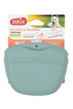 Kapsička na pamlsky silikon tyrkysová Zolux