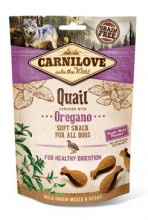Carnilove Dog Semi Moist snack quail&oregano 200g