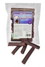 Pochoutka pes měkká trubička s hovězím masem 10ks/400g
