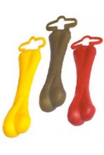 Hračka pes kost vanilková plovací střední 13cm SP