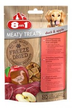Pochoutka 8in1 meaty treats FD duck/apple 50g