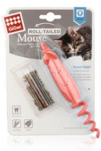 Hračka kočka Gigwi myška s náplněni catnip matabi 16cm