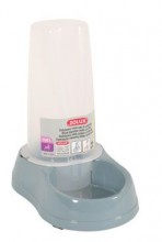 Miska se zásobníkem na vodu krmivo 0,65l modrá Zolux