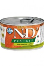 N&D Dog Pumpkin Adult Boar & Apple Mini 140g