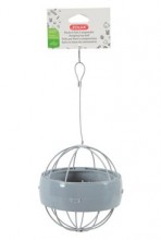 Krmítko pro hlodavce závěsná koule šedá Zolux