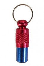 Adresář kovový  červeno-modrý 25/10mm Trixie